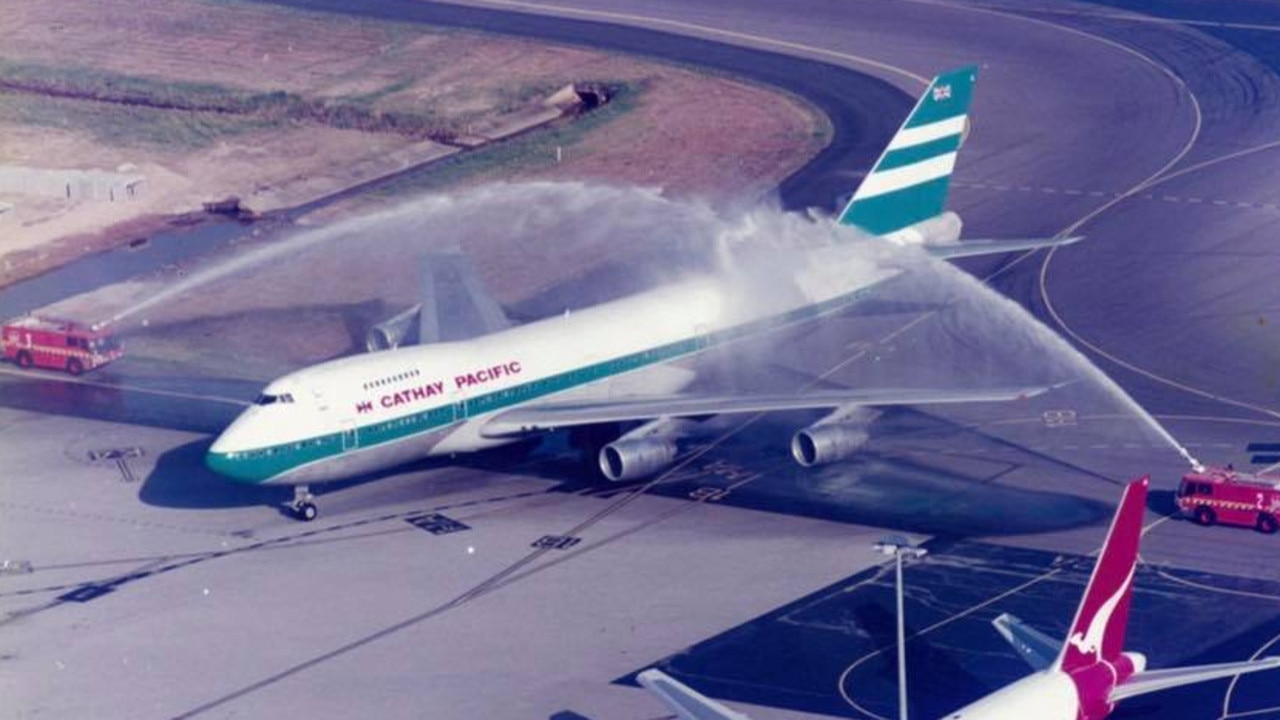 The first Cathay Pacific flight arrived at Cairns Airport in 1993. Picture: Cairns Airport