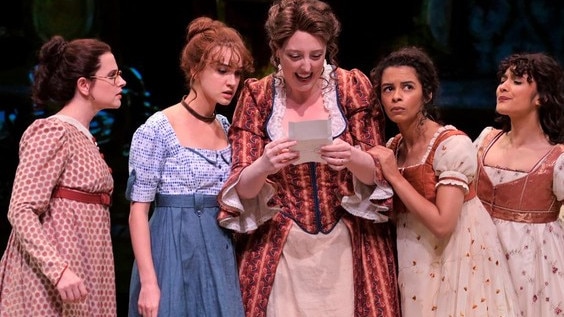Pride And Prejudice: A New Musical is the musical adaptation of the romantic comedy. Picture: Tubi