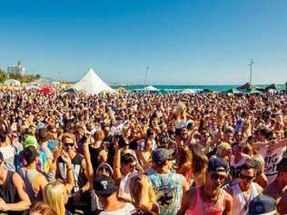 A music festival approved by the Gold Coast City Council at be held on Coolangatta Beach in December next year could see as many as 35,000 people pack the beach.