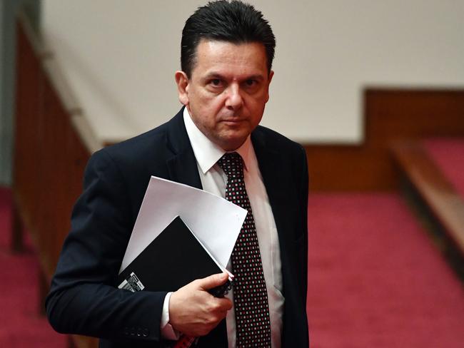 Senator Nick Xenophon may be needed to help pass the government’s school plan. Picture: AAP Image/Mick Tsikas