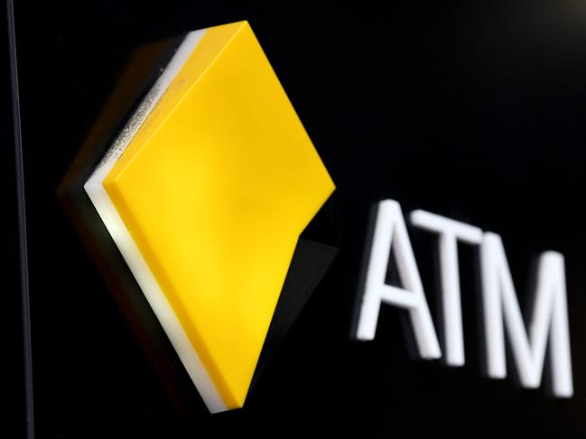 SYDNEY, AUSTRALIA - NCA NewsWire Photos AUGUST, 12, 2020: Commonwealth Bank of Australia (CBA) signage in Sydney. Picture: NCA NewsWire/Bianca De Marchi