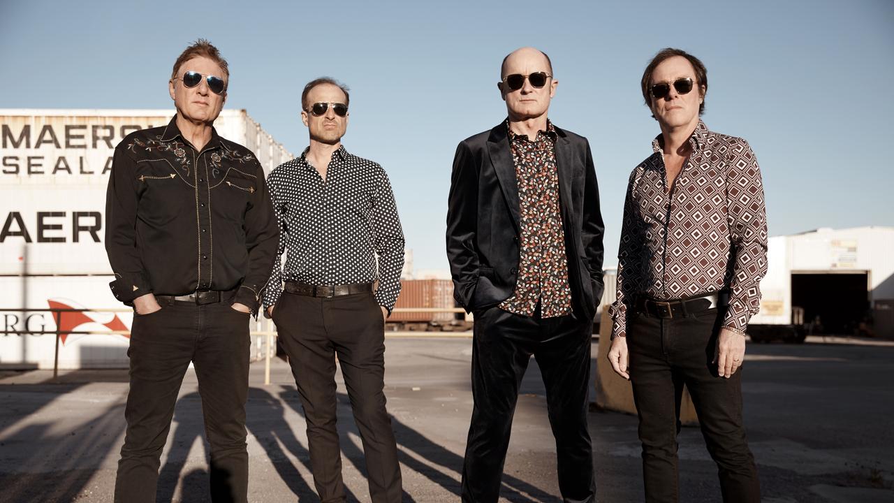Sydney rock band Hoodoo Gurus, whose 10th album 'Chariot of the Gods' was released in March 2022. Picture: Christopher Ferguson