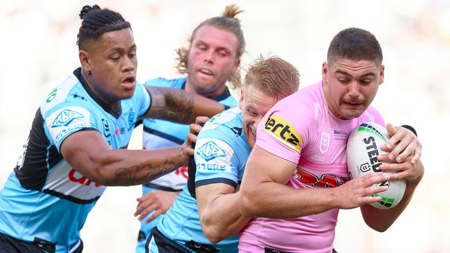 Penrith forward Mavrik Geyer. Picture: Brett Hemmings/Getty Images