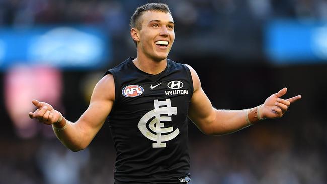 Patrick Cripps is the fans’ No.1. Picture: AAP