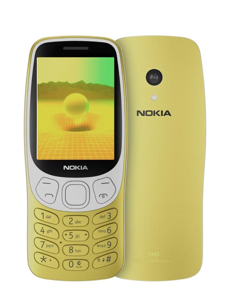 The rebooted Nokia 3210, a throwback from the Y2K era.