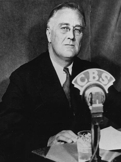 President Franklin D Roosevelt.