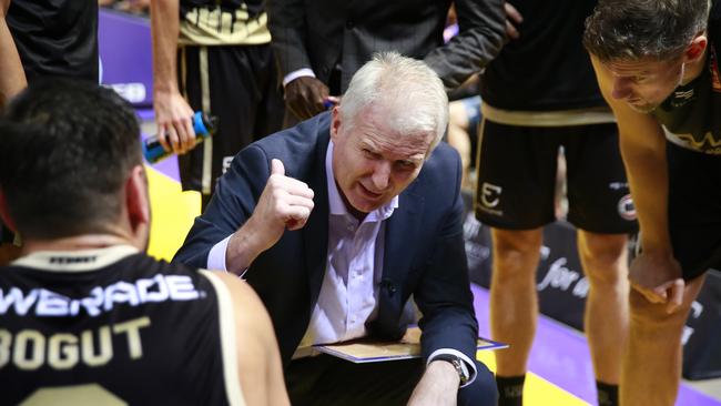 Kings coach Andrew Gaze has endured a tumultuous season despite the Kings making the finals. Picture: Mark Evans/Getty Images