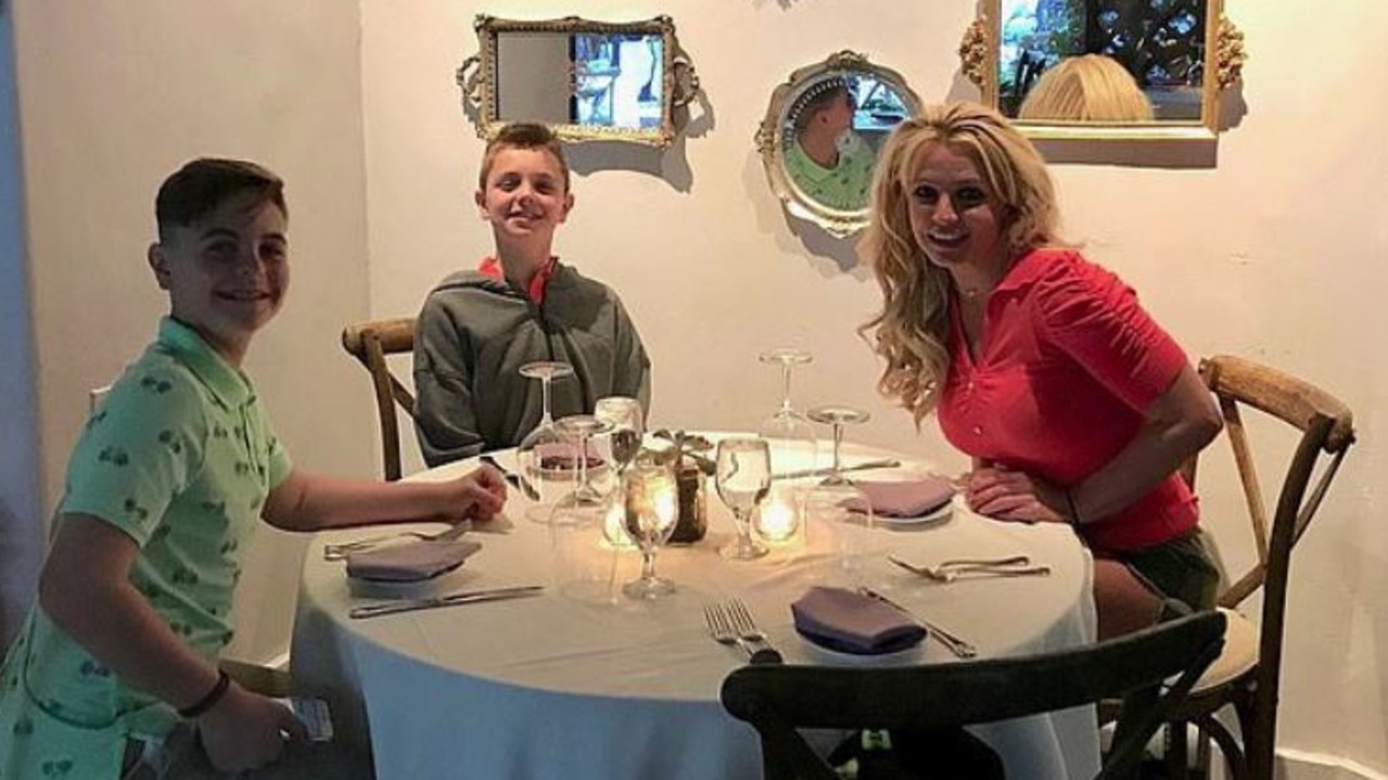 Britney’s sons are now 16 and 17, and haven’t seen her in over a year.