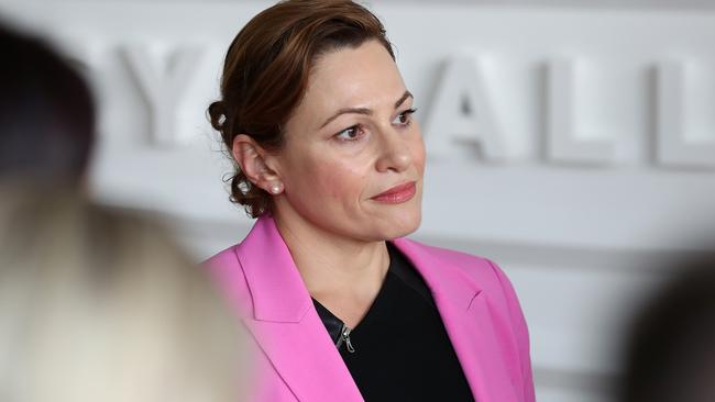 Deputy Premier Jackie Trad has defended herself in Parliament today. Photographer: Liam Kidston