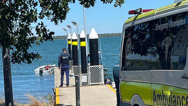 The scene at River Heads.