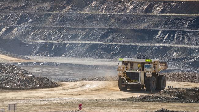 A haul truck at CITIC's Sino Iron operations.