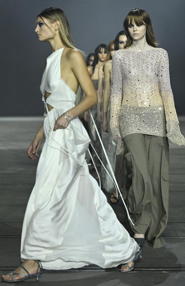 The finale! Bec &amp; Bridge’s ‘Twenty-One’ resort ’23 collection at Afterpay Australian Fashion Week. Picture: Getty Images