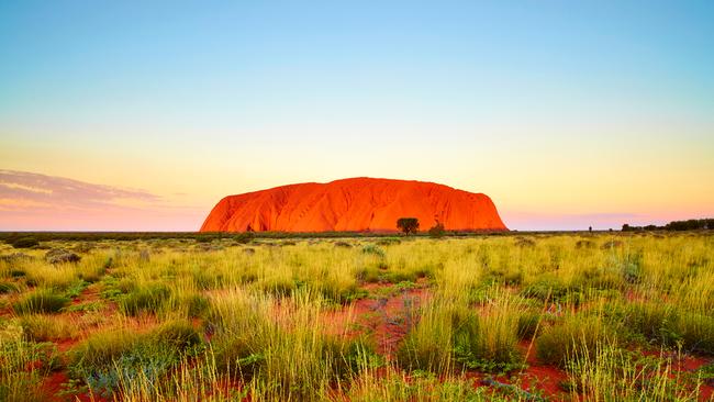 The place I’d love to visit in Australia is Uluru, again. Nothing prepared me for how magical it is. Picture:  iStock.