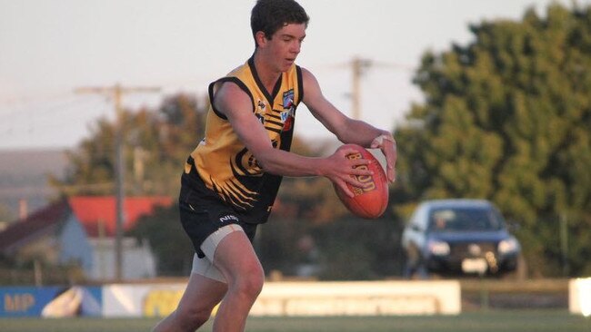 Dylan Slater's footy career ended at age 15 due to concussion. Picture: Dylan Slater.