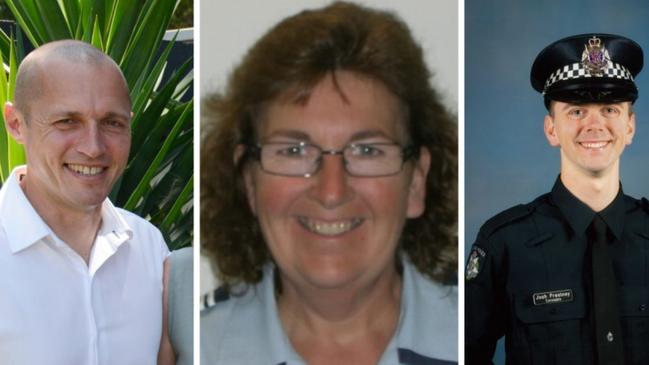 Senior Constable Kevin King, Leading Senior Constable Lynette Taylor and Constable Joshua Prestney. Picture: Victoria Police