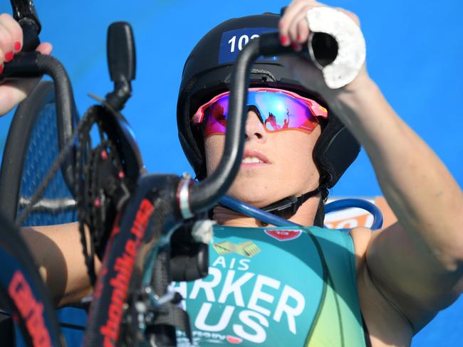 Lauren Parker is chasing a spot at the 220 Paralympics