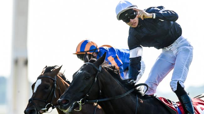 Latrobe takes out the Irish Derby back in July. Picture: Getty.