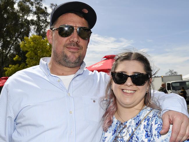 Kirsty and Johnny at the 2024 Seymour Cup. Picture: Andrew Batsch