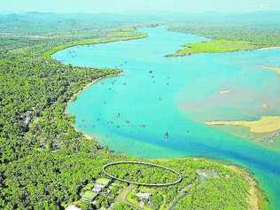 The last land release in Seventeen Seventy (circled) is now on the market, offering eight blocks in a prime location. Picture: Cedric Schmidt