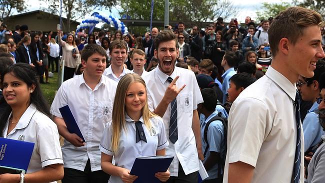 There were plenty of smiles and tears at Glenwood High School’s Year 12 graduation. Pictures: Carmela Roche