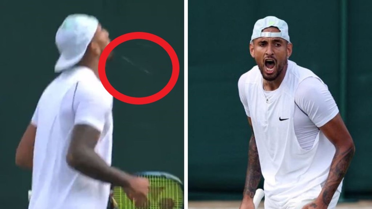 Wimbledon 2022: Nick Kyrgios Meltdown Vs Paul Jubb, Spits At Fans After ...