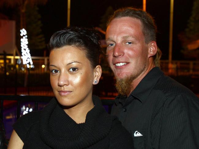 Elizabeth Hapi and Matt Wierobiej at the launch of The Beach House, formally Billy's Beach House.