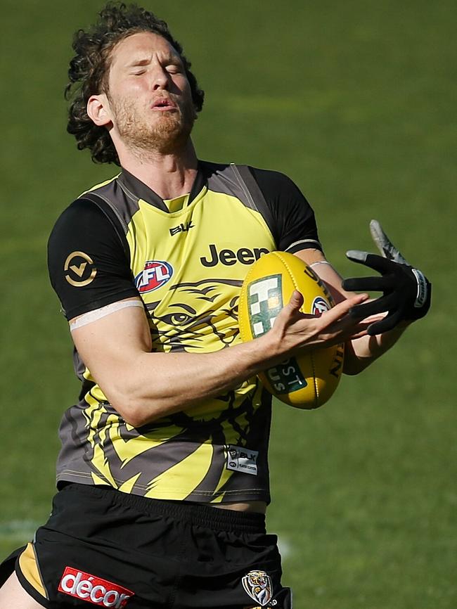 Ty Vickery swapped black and yellow for yellow and brown. Picture: Colleen Petch