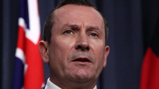 WA Premier Mark McGowan. Picture: Colin Murty