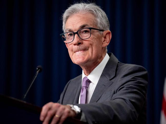 WASHINGTON, DC - JULY 31: Federal Reserve Chairman Jerome Powell takes a question from a reporter at a news conference following a Federal Open Market Committee meeting at the William McChesney Martin Jr. Federal Reserve Board Building on July 31, 2024 in Washington, DC. Powell spoke to members of the media after the Federal Reserve held short-term interest rates where they are with broad expectations that the rate with drop in September.   Andrew Harnik/Getty Images/AFP (Photo by Andrew Harnik / GETTY IMAGES NORTH AMERICA / Getty Images via AFP)