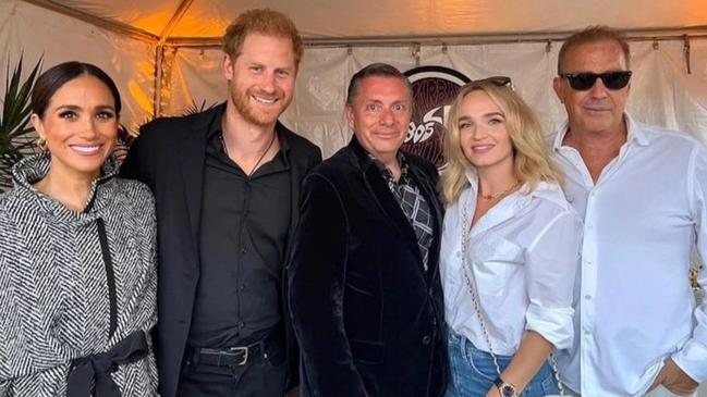 Prince Harry and Meghan Markle attended Kevin Costner's One805 Live! charity event in Santa Barbara. Picture: Instagram