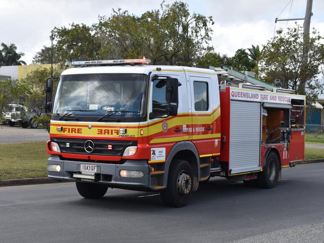 Girl taken to hospital after house fire