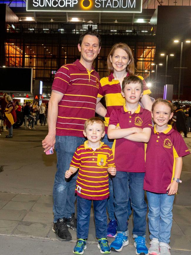 Brisbane v Storm Friday 8 September 2023. Picture: Stephen Archer