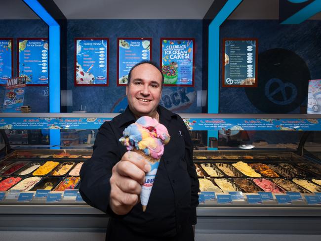 Ice cream mogul Stan Gordon. Picture: Andrew Maccoll/AAP