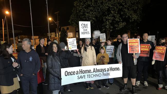 Techno Park Drive residents are dismayed following shock eviction notices from Hobsons Bay Council.