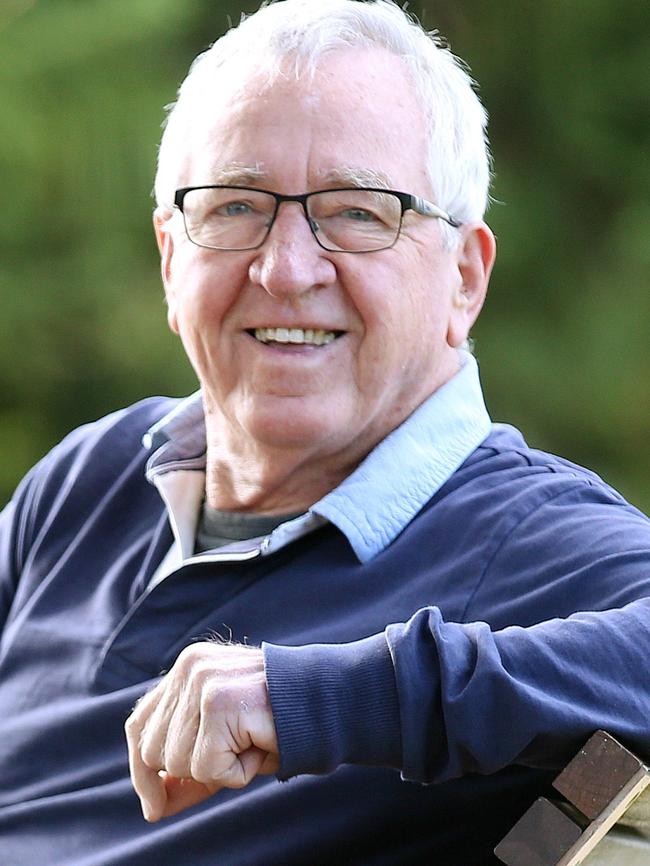 Former footy writer Mike Sheahan. Picture: Michael Klein