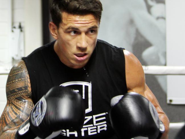 SBW faces the prospect of rumbling with Mike Tyson. Picture: Annette Dew