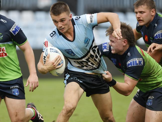 Cronulla’s Chaz Jarvis during his time in SG Ball. Picture: Tim Hunter.