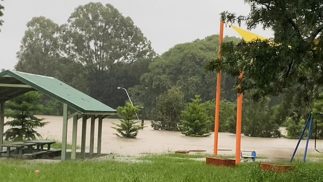 Larry Storey Bridge at Waterford West is expected to reach levels similar to 2017 after Cyclone Debbie. Residents have been told to expect to be isolated.