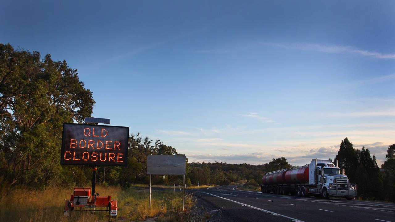 Queensland announced tough border controls to prevent the spread of the virus. Picture: Lisa Maree Williams/Getty Images