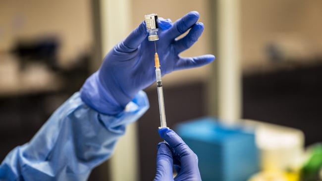 More than 70 per cent of eligible WA residents have had one dose of COvid-19 vaccine. Picture: Tony McDonough / NCA NewsWire,