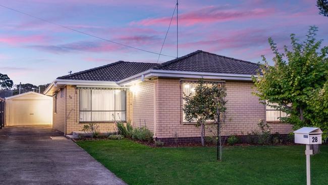 Three bidders were in the hunt for 28 Nagle St, Belmont at Saturday’s auction.