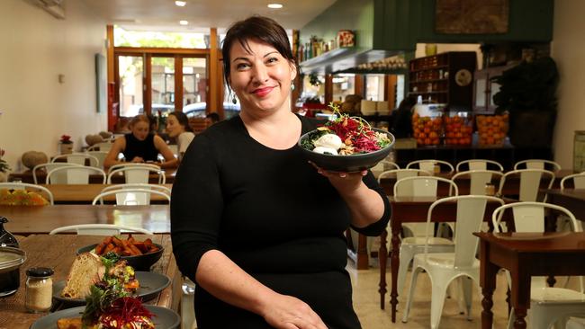 The Seasonal Garden Cafe’s Silvia Hart. Picture: Calum Robertson