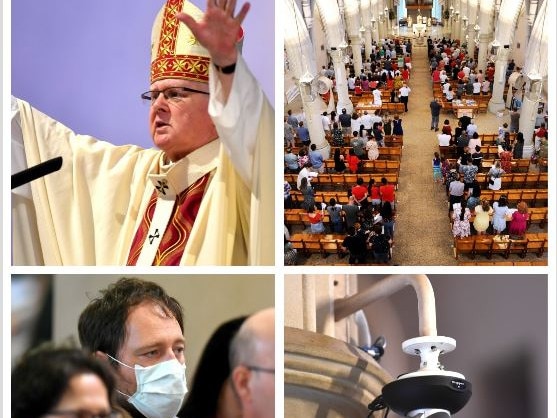 At Brisbane’s St Stephen's Cathedral, Friday’s 10am service had been the culmination of a “hard year” had by the church, with only a few services being performed in person since lockdown in March.