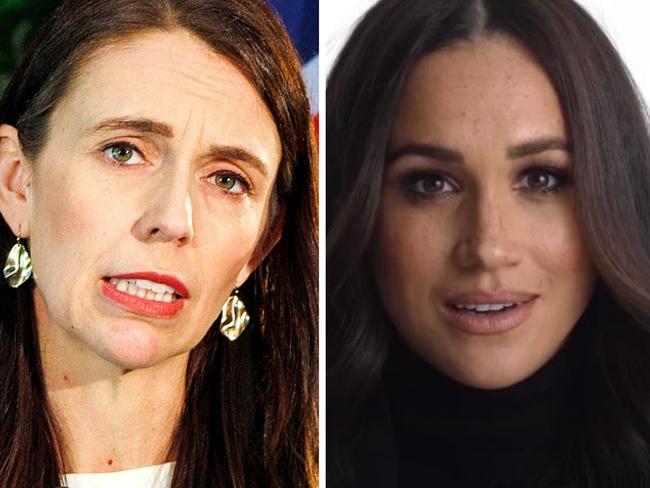 Jacinda Ardern and Meghan Markle.