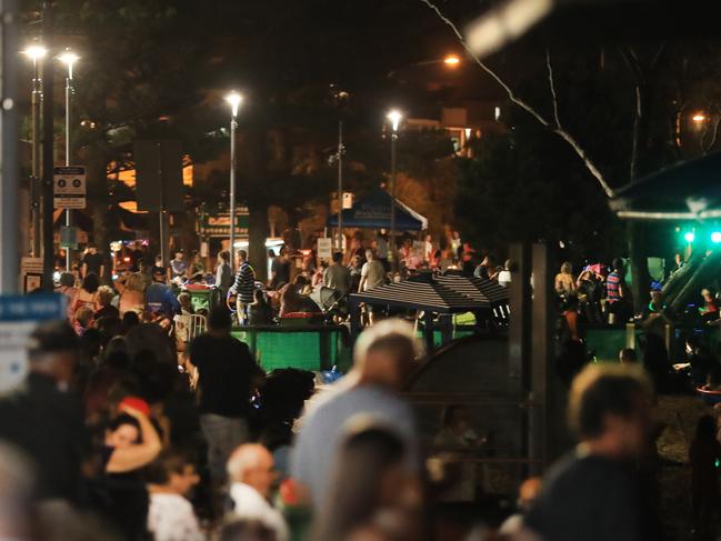 Large crowds at the Gold Coast. Photo Scott Powick Newscorp