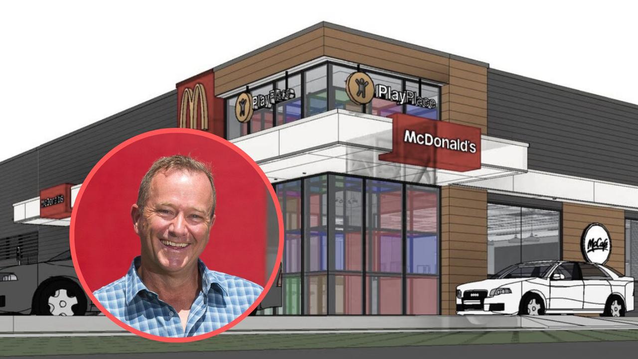 Mark Ward, new Toowoomba McDonald's in Harlaxton.