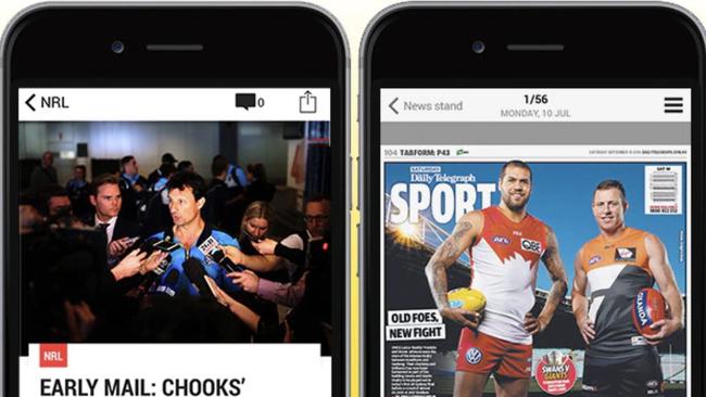 Check out all the great features on The Daily Telegraph app.