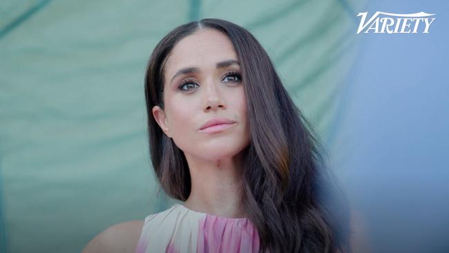 Meghan Markle appeared to hit back at her “Duchess Difficult” nickname - slamming it as a “codeword for b***h”. Picture: Variety