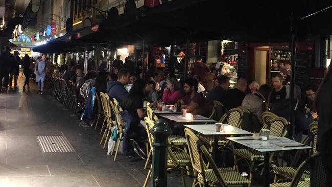 Laneway after laneway: it’s a bar, restaurant and cafe feast, seven days a week.