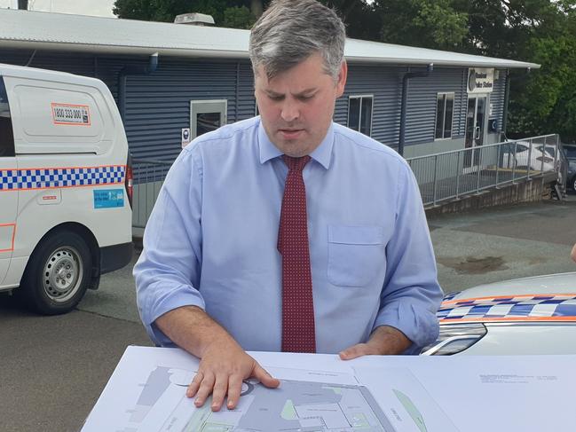 Acting Transport and Roads Minister Mark Ryan said the concerns of local business owners are being addressed before the final design of the Northern Transitway is released. Picture: The Courier-Mail